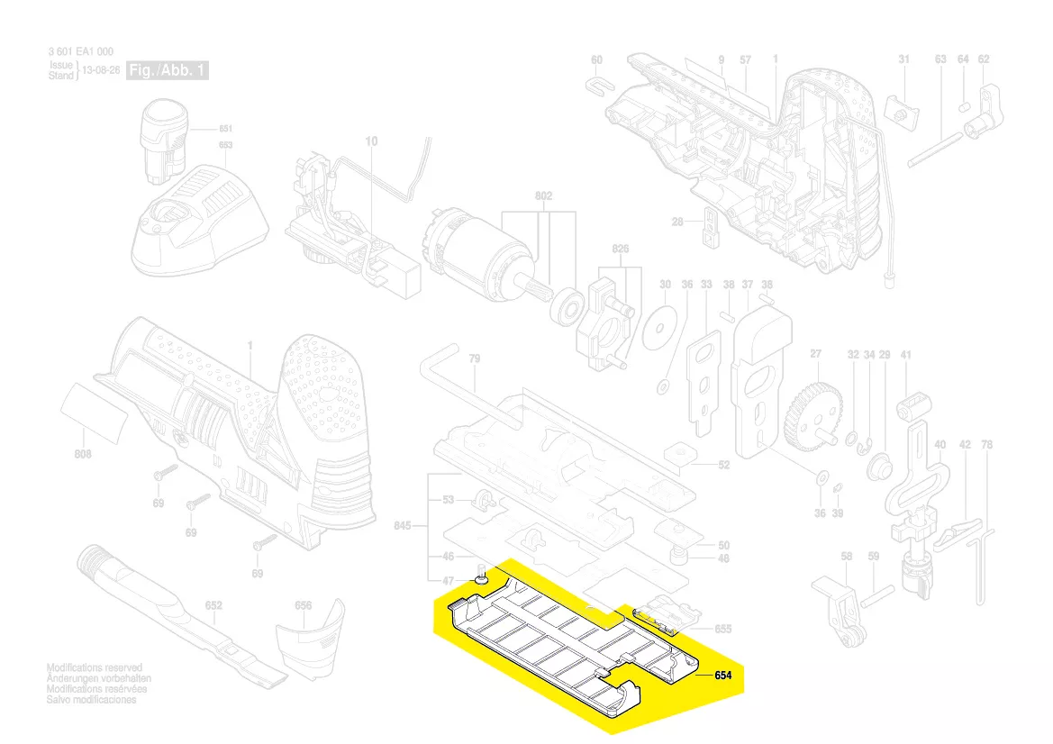 Patin de glisse réf. 1 619 P07 958 Bosch